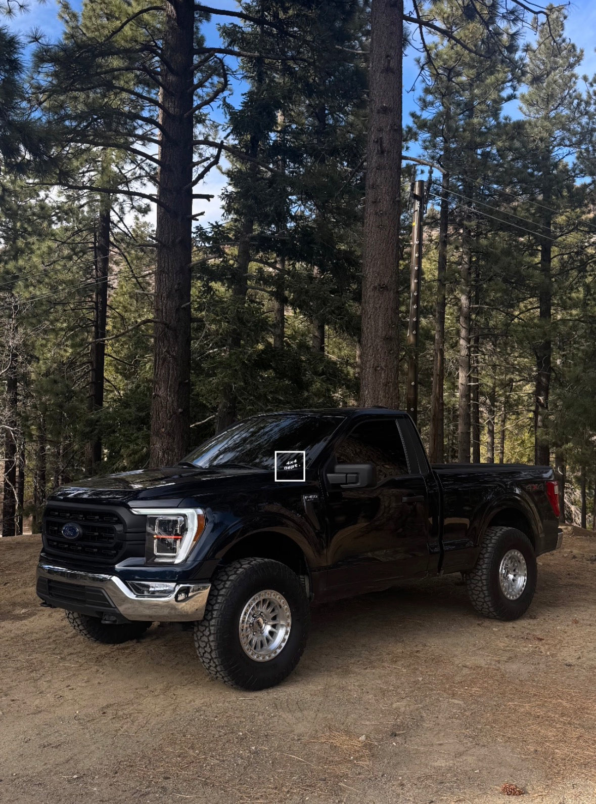 4X4 DEPT Off-Road Decal – Cars & Trucks